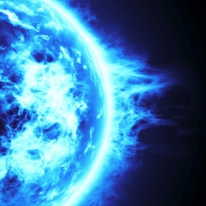 blue sun image